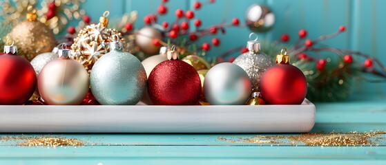 Holiday cheer wrapped in a greeting card: Merry Christmas and Happy New Year!