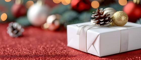 Holiday cheer wrapped in a greeting card: Merry Christmas and Happy New Year!