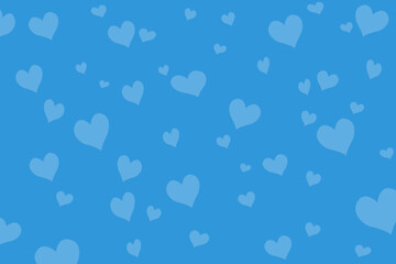 hearts on pastel background. valentine's day, hearts, greeting card