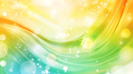 Beautiful Flowing Summer Color Abstract Background.