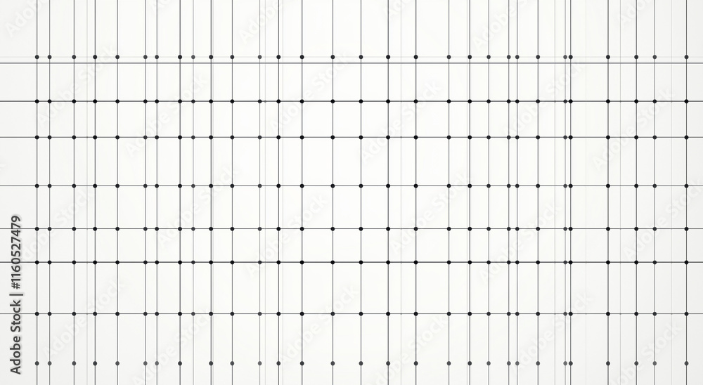 Poster abstract low-poly mesh on white background with light gray tones, adding futuristic depth. ideal for