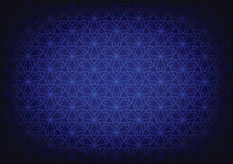 Dark blue triangle gradient graphic background