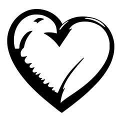 Decorative Heart Vector Graphic Design