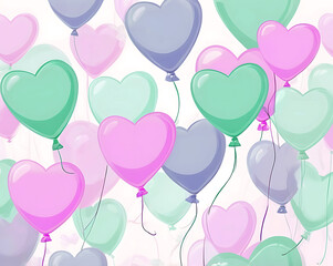 Valentine's Day background image.