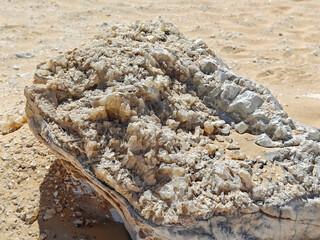 Farafra Depression, Egypt - located the widest hot desert in the World, the Sahara, and originated...