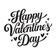 Valentines day vector greeting card. Happy valentines day text with hearts elements in red pattern background