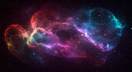 Obraz premium Abstract background that is colorful sparkling and shiny