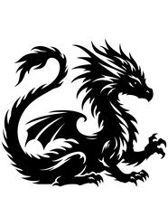 Baby Dragon SVG, Baby Baby Dragon Svg Bundle, Cute Baby Dragon Vector, Baby Dragon Silhouette, Baby Dragon Clipart, Baby Baby Dragon Cut File, Baby Animal Svg Files, Mythical Creature Svg, Fantasy Cre