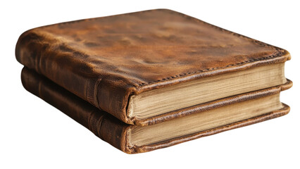 Obraz premium Soft cover slim notebook, minimalist design, white background, perfect for notes and sketches, ideal for students and professionals