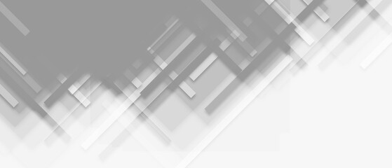 Naklejka premium Abstract grey background with square shapes