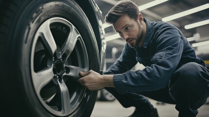 Car making grinding noises when braking. Featuring a worried driver