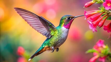 Fototapeta premium hummingbird in flight