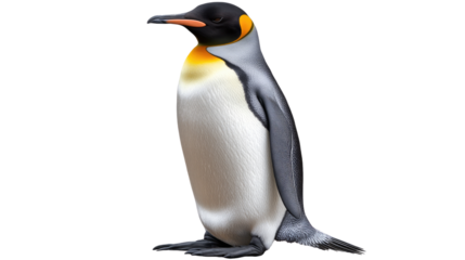 Majestic King Penguin Portrait 