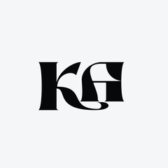 Ka Symbol Logo Letter Icon Design