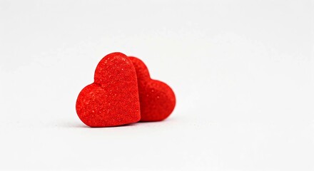 Fototapeta premium Valentines day with rose and gifts real image white background.