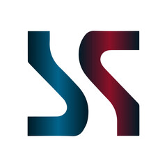 S Logo, Logo Design, Vector