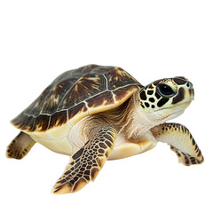 Fototapeta premium turtle on a white background