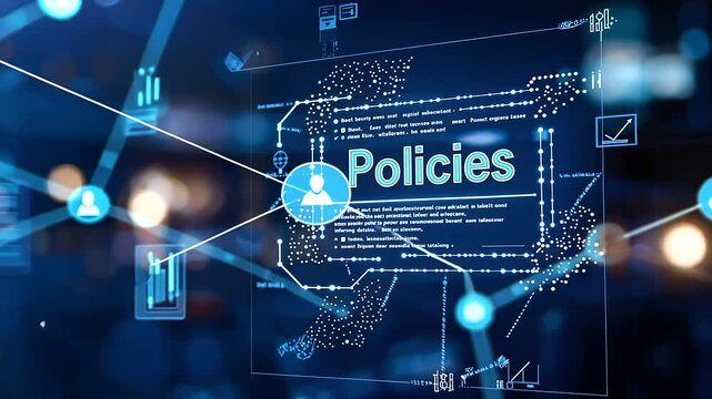 Holographic Policies Board for Corporate Guidelines Refinement