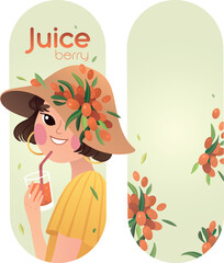 Buckthorn lemonade label