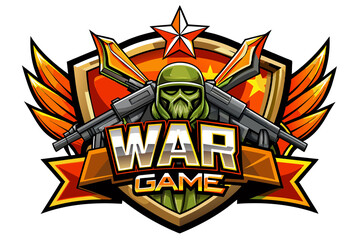  war logo game