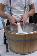 Production and Manual Production of Italian Mozzarella