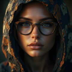 Un manto desgastado por el tiempo con patrones de colores terrosos y oscuros que evocan una sensaci&oacute;n de antig&uuml;edad y resistencia, ideal para destacar en cualquier entorno
