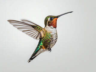 Fototapeta premium a humming hummingbird in flight