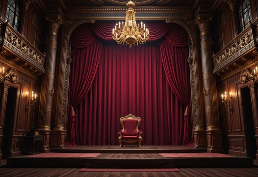Majestic Throne Room: A Regal Interior