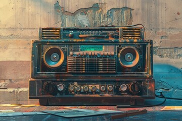 Fototapeta premium nostalgia background