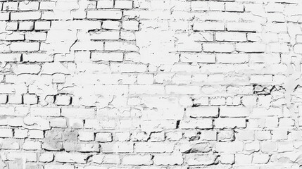 old white brick wall background