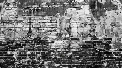 old white brick wall background
