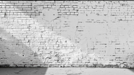 old white brick wall background