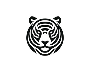tiger head vector