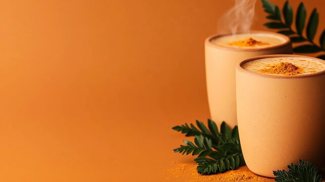 Indian masala chaas spiced buttermilk in a clay cup, bustling Kolkata streets, tangy and cooling summer beverage