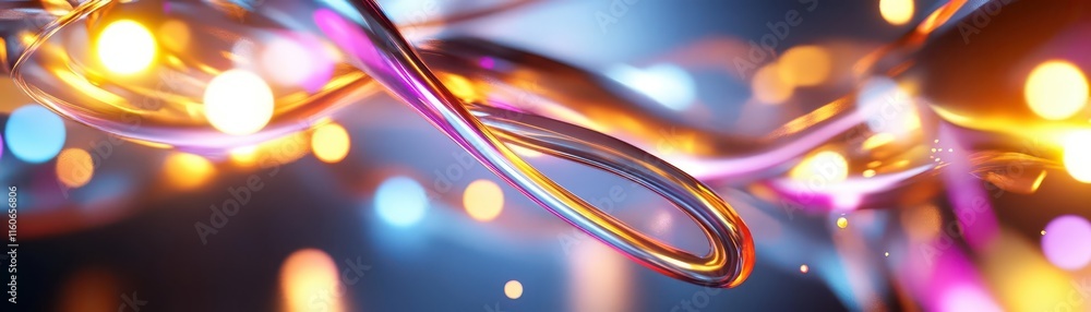 Poster bright fluid forms twisting and merging in kinetic animation, energy and motion captured in static d