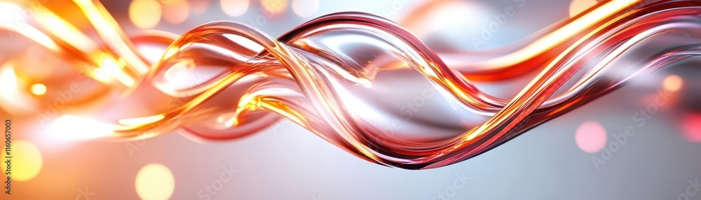 Poster bright fluid forms twisting and merging in kinetic animation, energy and motion captured in static d