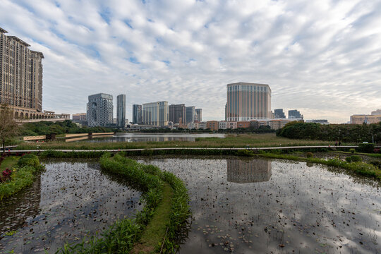 Cotai Strip Sunset View