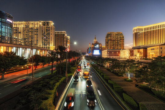Macao Cotai Strip at Night