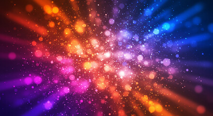 Naklejka premium Abstract background that is colorful sparkling and shiny