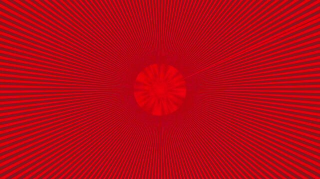 Red background video footage animated loop spiral.abstract background The red pattern of the curtains on the stage