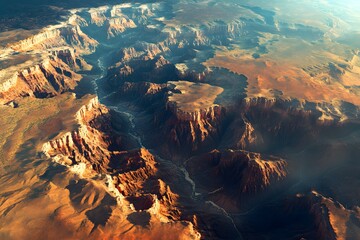 Aerial View of Grand Canyon