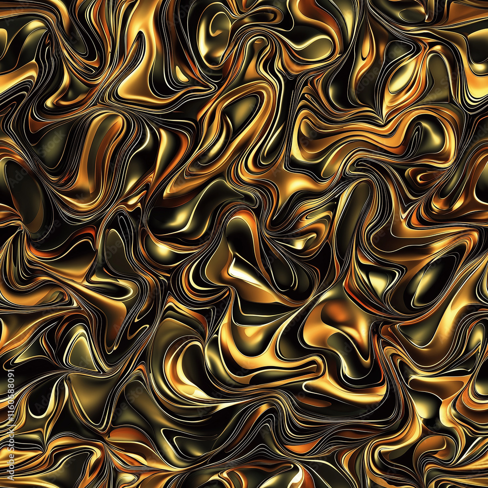 Aufkleber trending modern seamless pattern abstract art digital design space colorful environment unique viewp