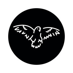 Amazona oratrix color icon.