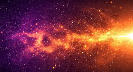 Fototapeta premium Abstract background that is colorful sparkling and shiny