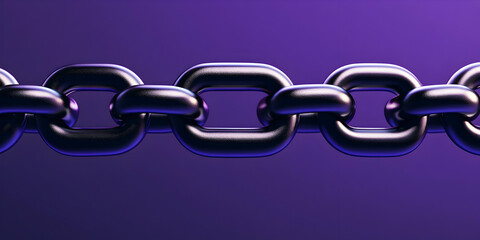 Metallic Chain Links Interlock Securely, symbolizing Unity, Strength, and Connection.  A visual representation of industrial design and robust engineering.
