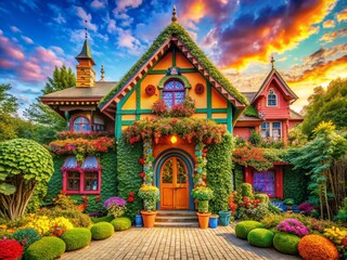 Hallo-Bean House Dreamy Exterior