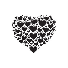 valentine hearts background
