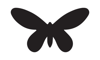 Butterfly Vector  silhouette black set isolated on transparent background Abstract modern seamless pattern of monarch butterfly contours on white background for decoration design  Closeup design eleme