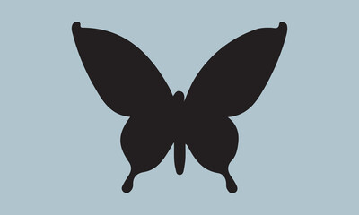 Butterfly Vector  silhouette black set isolated on transparent background Abstract modern seamless pattern of monarch butterfly contours on white background for decoration design  Closeup design eleme