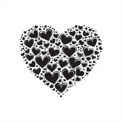 valentine hearts background